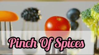 "Pinch Of Spices" | Food channel intro |