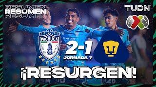 HIGHLIGHTS | Pachuca 2-1 Pumas | Liga Mx - CL2025 J7 | TUDN