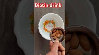 Biotin hair growth drink | healthy drink| #breakfastrecipe #breakfast #kitchentipsandtricks