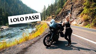 Riding the legendary LOLO PASS! Solo Motorcycle Trip to Western MONTANA!