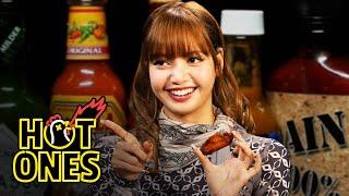 Lisa Dances Through the Pain While Eating Spicy Wings | Hot Ones