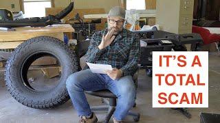 35" Tires Are A Ripoff - Watch Before You Buy Them - Overland Tax 35 INCH SCAM