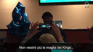 DeMarcus Cousins dice addio ai Sacramento Kings... in lacrime! | SUB ITA - GazzettaNBA.it