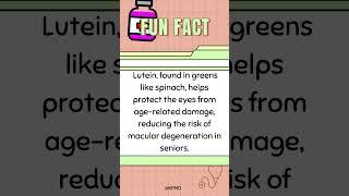  This Nutrient May Be Key to Preventing Vision Loss in Seniors!   #mededtrivia #eatyourvegetables