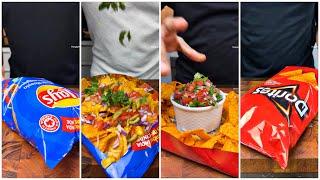 PERFECT MOVIE NIGHT SNACK - LAYS & DORITOS RECIPE   #asmr  #streetfood #shorts