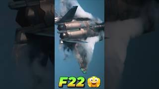 F-22 Raptor Rising Slowmotion -The Future of Warfare #shorts #aviation