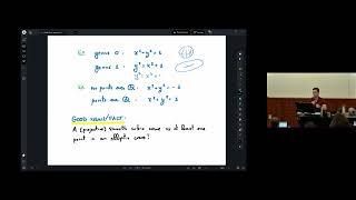 CTNT 2024 - Introduction to Elliptic Curves (Alvaro Lozano-Robledo) - Lecture 2