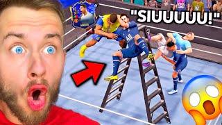 Wenn CR7, Messi & Co gegeneinander kämpfen würden!  (WWE Fußball)