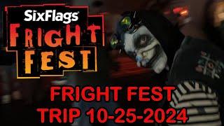 Fright Fest Trip 10-25-2024 At Six Flags Great America