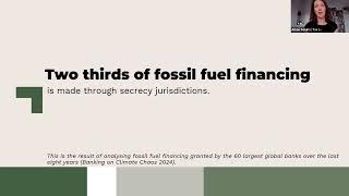 Webinar: Climate betrayal: How “greenlaundering” conceals the full scale of fossil fuel financing.