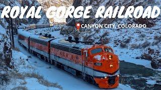 THE ROYAL GORGE ROUTE RAILROAD, CANYON CITY, COLORADO |TRAIN RIDE