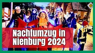 Nachtumzug in Nienburg (Saale) zum Karneval 2024