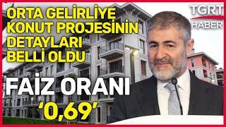 Orta Gelirliye İlk Ev Projesi! Müjdeyi Bakan Nebati ve Kurum Verdi - TGRT Haber