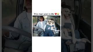 This man won in life (Video by phum viphurit)  @Ratsrecords #funny #lol #viral #meme #memes #dog