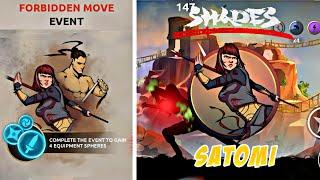 Shades: Shadow Fight Roguelike "Forbidden Move Event" [BOSS SATOMI] Full Gameplay