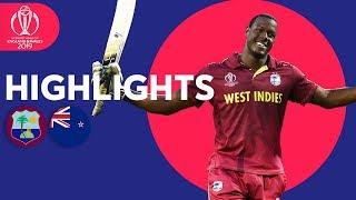 Amazing Brathwaite 100! | West Indies v New Zealand - Match Highlights | ICC Cricket World Cup 2019