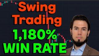 Swing Trading Strategy 1,180% WIN RATE Bitcoin/Crypto/Forex/Stocks ...