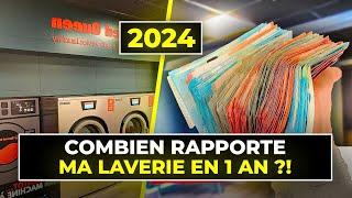 Combien Rapporte ma Laverie en 1 an ? LES CHIFFRES