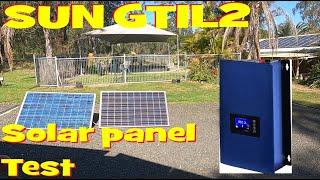 SUN Grid Inverter GTIL2 connected to solar. How good will it work without battery?