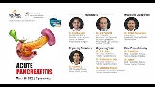 Webinar Topic: ACUTE PANCREATITIS| Yashoda Hospitals Hyderabad