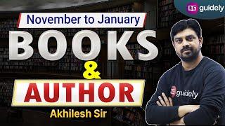 Books & Authors | Last 3 Months | November - January | By Akhilesh Sir