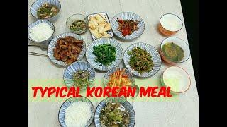 What Do Koreans Eat | A Typical Korean Meal