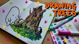 DRAWING TREES - it isn’t the first and won’t be the last