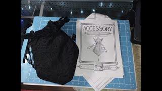 Vintage "Accessory Beaded Bag" But not beaded and not vintage.