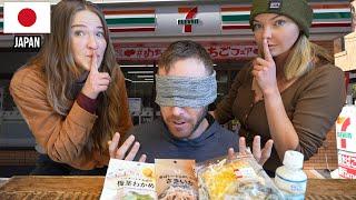 Trying Japan's Weirdest Snacks...BLINDFOLDED (ft. Probably Lost)