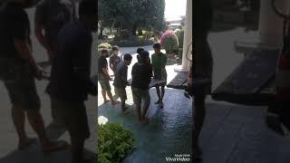 ยกติดตั้งพื้นหินโต๊ะ​สนุกเกอร์​