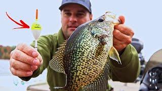 Simple Bobber and Jig catches Fall Crappie