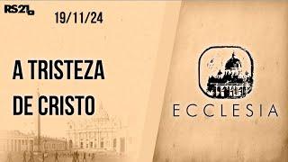 A tristeza de Cristo - Ecclesia - 19/11/2024