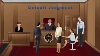 Vacating a default judgement