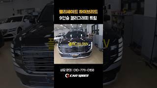 팰리세이드 하이브리드 9인승 실물 리뷰