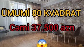 ŞOK️80 KVADRAT HAZIR KÖÇ YAŞA EV CƏMİ 37.000 AZN️                               @mulkevalqısatqısı