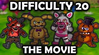 FNAF WORLD: DIFFICULTY 20 - THE MOVIE