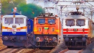  High Speed Train video of Indian Railway |CDG- UMB & UMB ASR Section | Rail Video