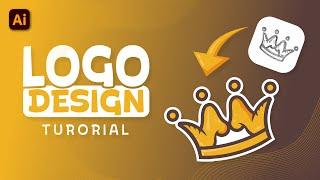 How to create a Crown icon/Logo in Adobe illustrator