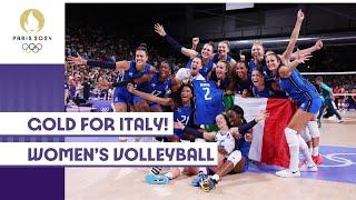 Italy are Olympic Champions!  |  Women's Volleyball Gold Medal Game | #Paris2024 Highlights