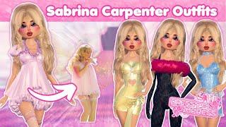 RECREATING *SABRINA CARPENTER* OUTFITS IN DRESS TO IMPRESS (TUTORIALS)