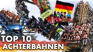 TOP 10 Achterbahnen in Deutschland 2024 