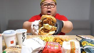 Hamburger Mukbang Eatingshow