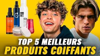  TOP 5 Meilleurs PRODUITS COIFFANTS Cheveux Homme (Poudre, Cire, Gel, Argile, Spray…) 