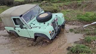 Land rover Series 2A off road