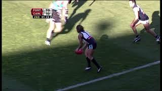 Round 15 Carlton VS Port Adelaide 2004 Warren Tredrea Chad Cornes