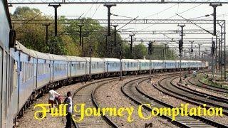 New Delhi Lucknow Swarn Shatabdi Express : Full Journey Compilation