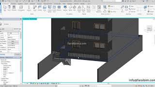 آموزش نرم افزار رویت معماری - مقدمه فصل 3 Autodesk Revit Architecture Tutorial