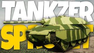 Tankzer, Hetzer with a Turret - Sprocket Tank Design