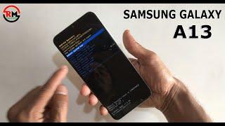 How to Unlock Samsung A13 Phone Forgot Password Unlock Tutorial  Samsung A13 Hard Reset Not Working