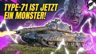 Type 71 - Jetzt die genaueste Kanone im Game und einfach ein Biest! [WoT - Gameplay - Deutsch]